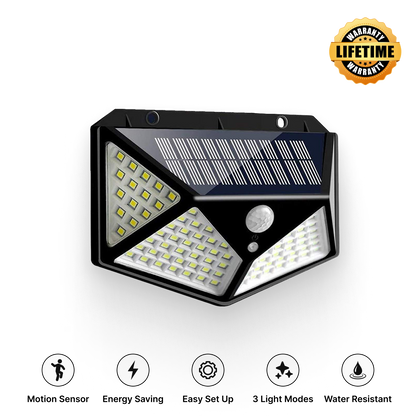 LuxeLight™ Solar Security Outdoor Lights